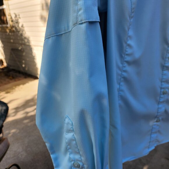 Columbia PFG Tamiami II Long-Sleeve Shirt for Ladies - Light Blue- M - Picture 4 of 7